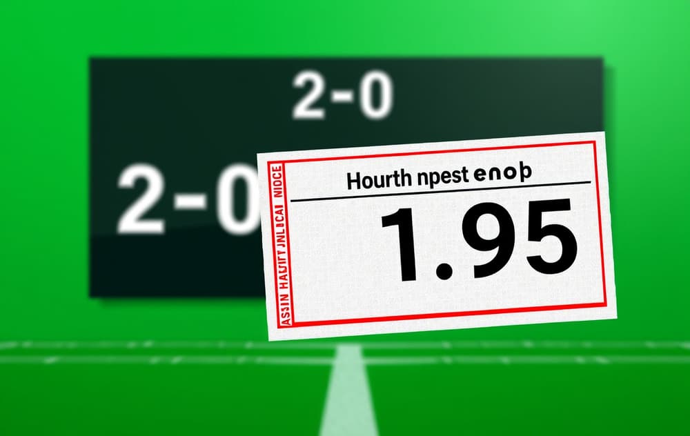 Fotballresultattavle med Asian handicap-odds